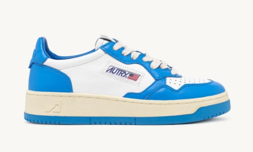 AUTRY AULW/WB26 SNEAKERS WOMEN'S WHITE SKY BLU