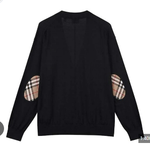BURBERRY OT 80748871 DORNOCH BLACK W KNITWEAR WOMEN'S SWEATER  