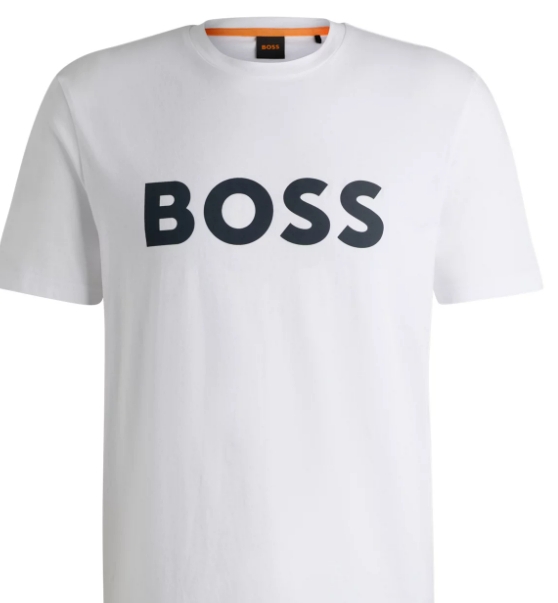 HUGO BOSS 50495742 MEN'S WHITE T-SHIRT 