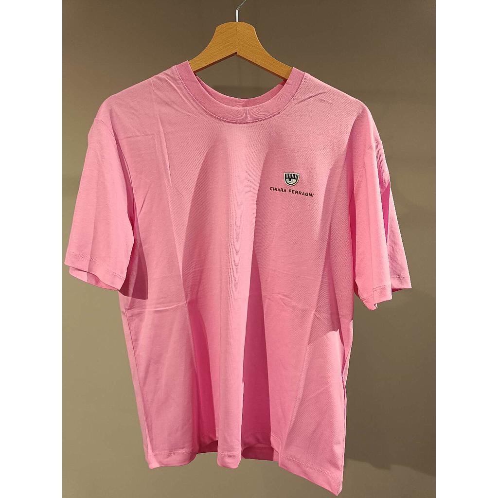 CHIARA FERRAGNI 76CBHG05 CJG01 400 PINK WOMEN'S T-SHIRT