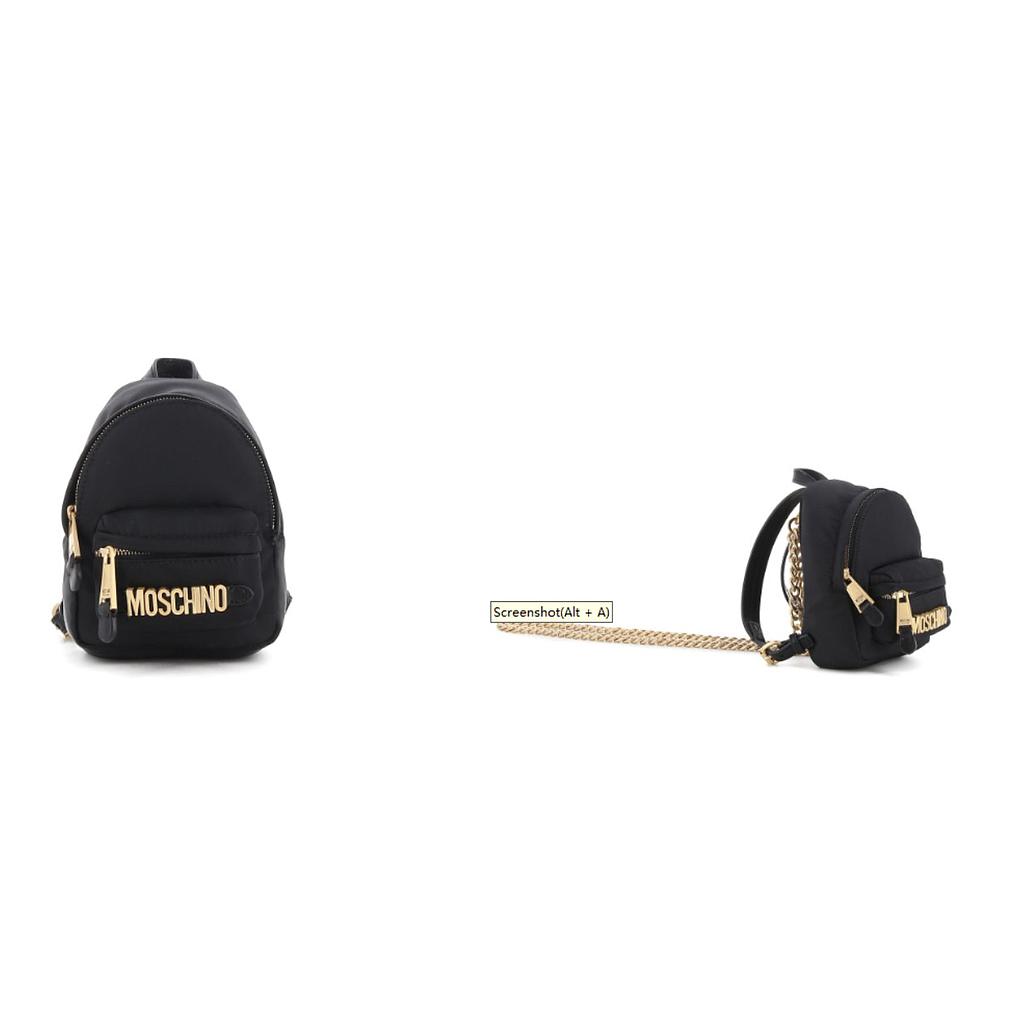 MOSCHINO ZAINO B7710 8202 2555 CLASSIC MINIMINI BACKPACK