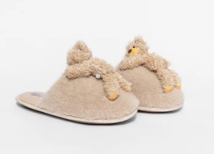 13DE MARZO MZ2508301 BEAR HOUSE SLIPPERS BEIGE