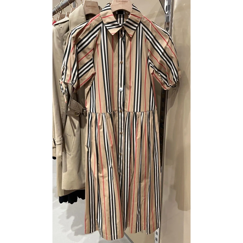 BURBERRY OT 80843171 WOMEN'S DRESS BEIGE