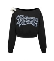 13DE MARZO 1711 DOOZOO OFF-SHOULDER JUMPER BLACK