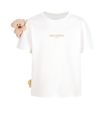 13DE MARZO 1695 KID'S BABYBEAR BASE T-SHIRT WHITE 