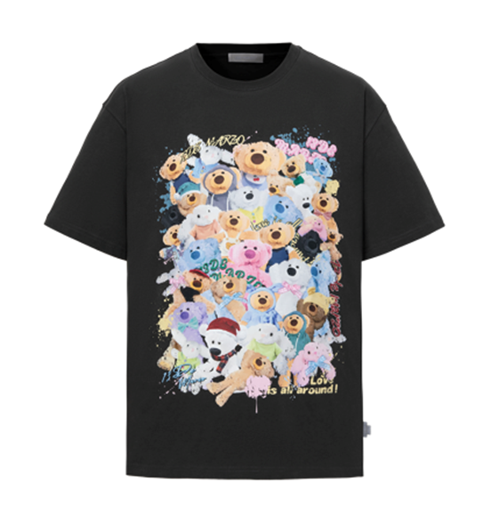 13DE MARZO MZ2503101 DOOZOO ASSEMBLE T-SHIRT GREY