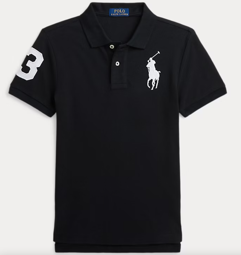 POLO RALPH LAUREN KIDS 323708861111 BOY'S POLO BLACK