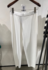 MAXMARA 2521336028600 001 - FAENZA WOMEN'S TROUSERS WHITE