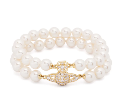 VIVIENNE WESTWOOD 6103008K02R143 R143 GRAZIELLA PEARL BRACELET