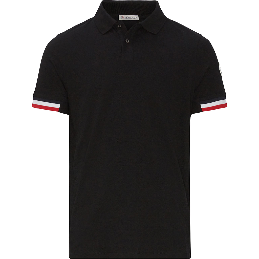 MONCLER 8A00023 899P0 77X MEN'S POLO NAVY