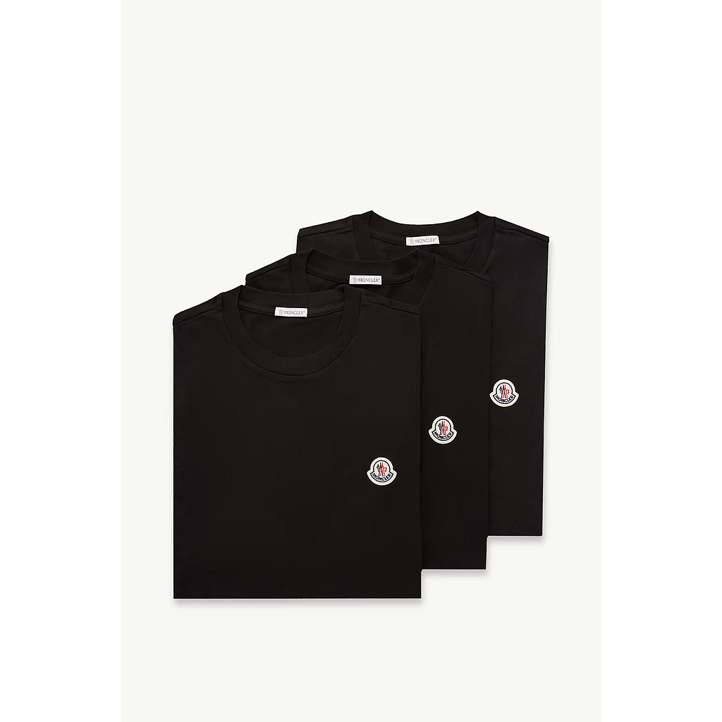 MONCLER K2091 8C00033 829H8 999 MEN'S T-SHIRT 3 PCS