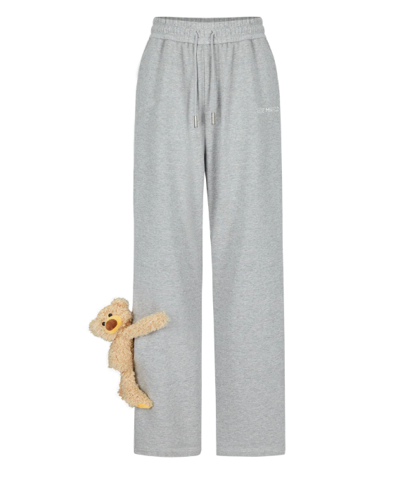 13DE MARZO BEAR BASE SWEATPANTS GREY