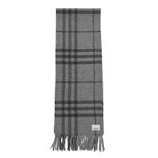 BURBERRY OT 80899451 SCARF MID GREY