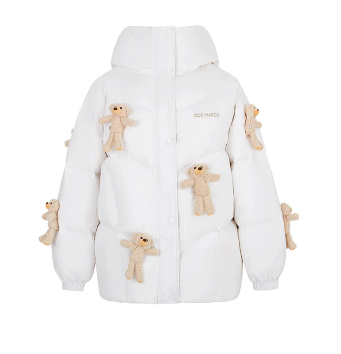 13DE MARZO MZ2510102 DOOZOO FULL DOWN JACKET WHITE 