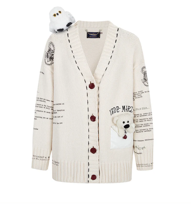 13DE MARZO MZ2514301 HEDWIG HOGWARTS OFFER CARDIGAN BEIGE 