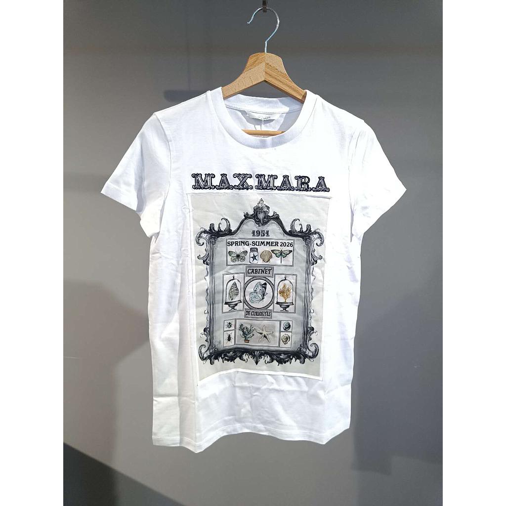 MAXMARA 1941066206020 - MXMSPADINO WOMEN'S T-SHIRT WHITE