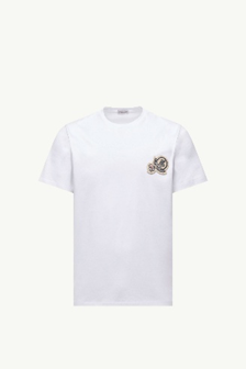 MONCLER L10918C000688390Y773 MEN'S T-SHIRT WHITE