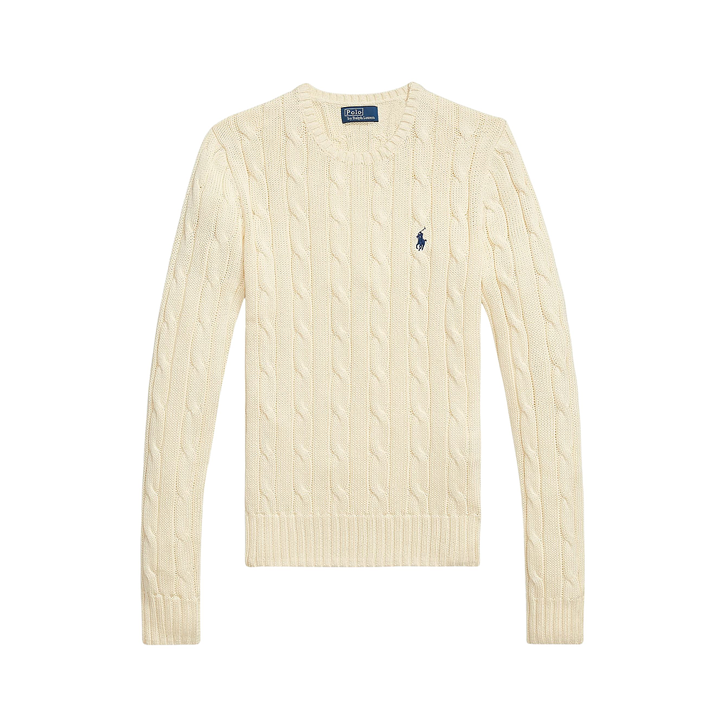 POLO RALPH LAUREN 211971869015 WOMEN'S PULLOVER CREAM