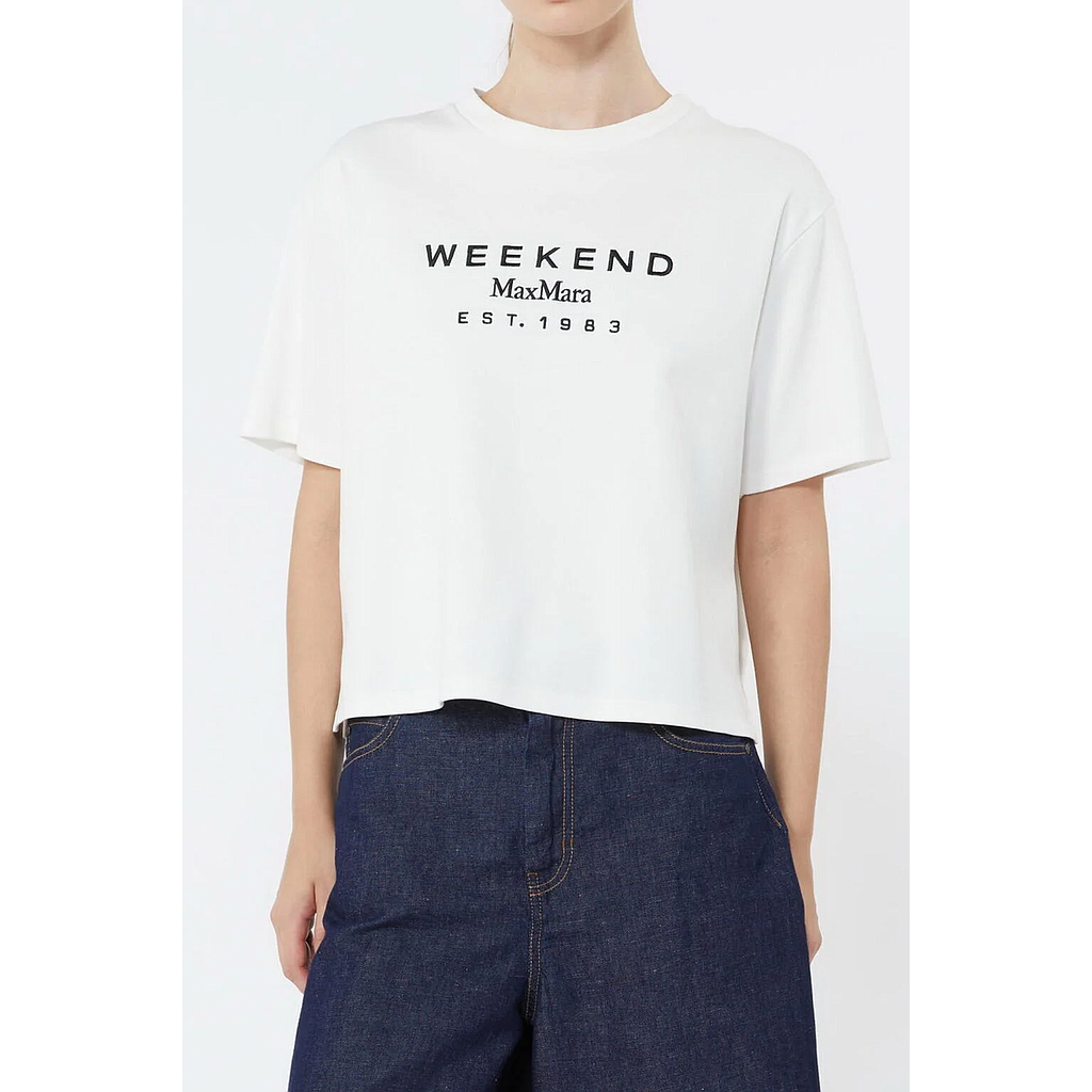 MAXMARA WEEKEND 5941116206006 - WKDSABATO WOMEN'S T-SHIRT WHITE