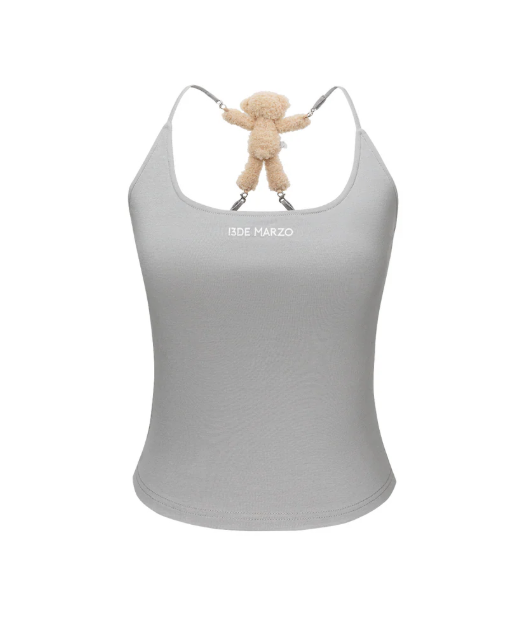 13DE MARZO MZ2603701 BACK BEAR HARNESS TOP GREY