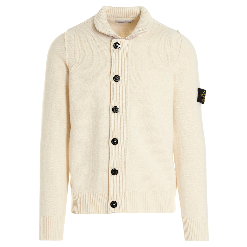 STONE ISLAND L2S15 5100047 S00A3 - V0093 MEN'S SWEATER IVORY
