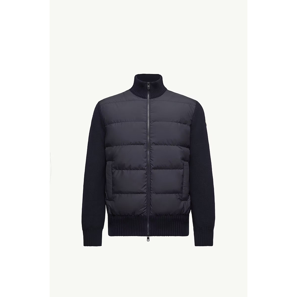MONCLER L20919B00027M1131778 MEN'S CARDIGAN NAVY