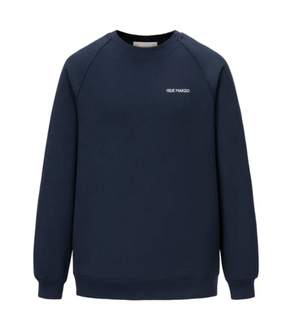 13DE MARZO MZ2609902 BIG BEAR CREWNECK RAGLAN SWEATSHIRT NAVY BLUE