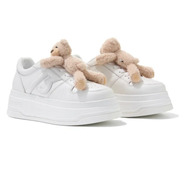 13DE MARZO MZ2610601 CASUAL PLATFORM SNEAKERS WHITE