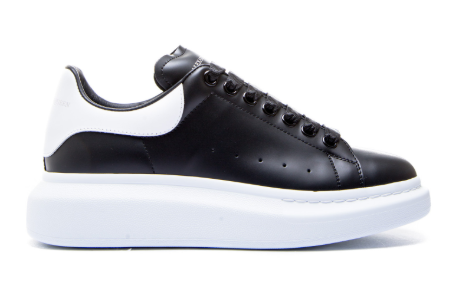 ALEXANDER MCQUEEN 553680 WHGP5 1070 NERO CODA BIANCO UOMO