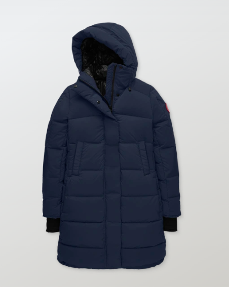 CANADA GOOSE DONNA 5077L-63 NAVY ALLISTON COAT
