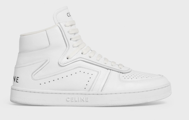 CELINE DONNA SNEAKER HIGH TOP "Z" CT-01 343183338C.01OP BIANCO