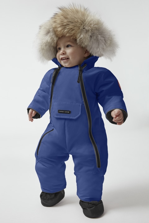 CANADA GOOSE KID 2318B LAMB SNOWSUIT BLU 12-18M