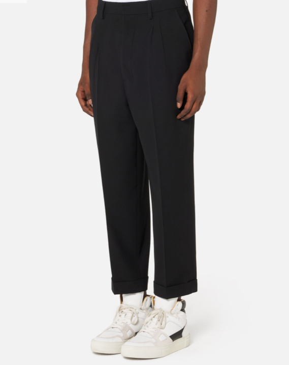 AMI UOMO PANTALONI  HTR100.219001 NERO