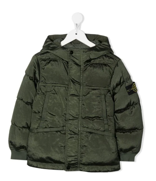 STONE ISLAND KID HOODED JACKET 771640735 V0058 8A