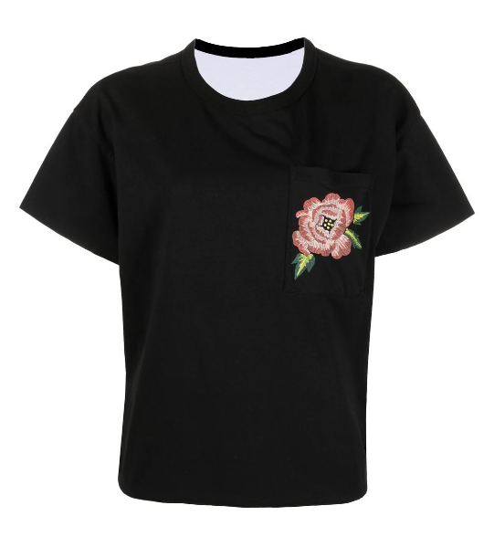 KENZO FC62TS0204SO 99J  REVERSIBLE WOMEN T-SHIRT