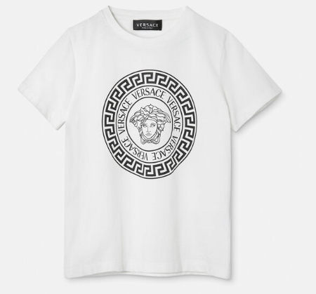 VERSACE KIDS 1000129-1A04740_2B020 MEDUSA KIDS T-SHIRT (副本)