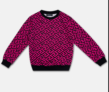 VERSACE KIDS 1000349 1A04839 5B630 KIDS SWEATSHIRT